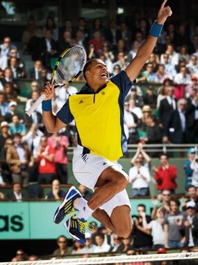 Adidas Roland Garros 2013 Tsonga Polo RARE